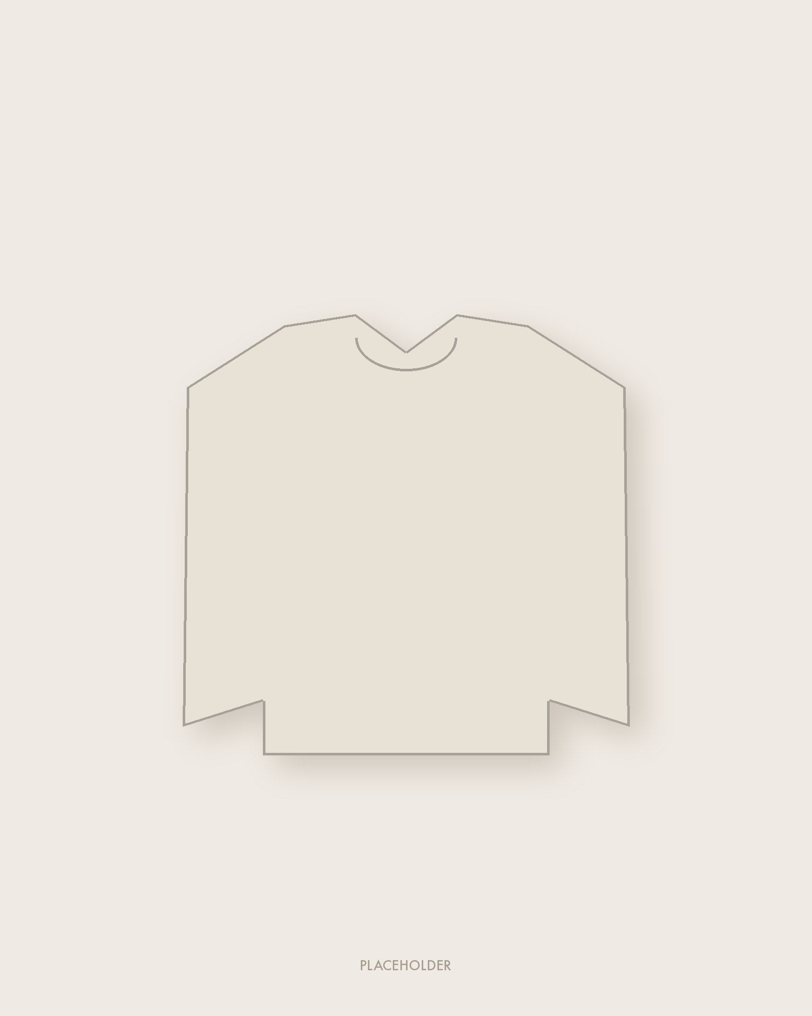 Long Sleeve Tee in Bone — placeholder